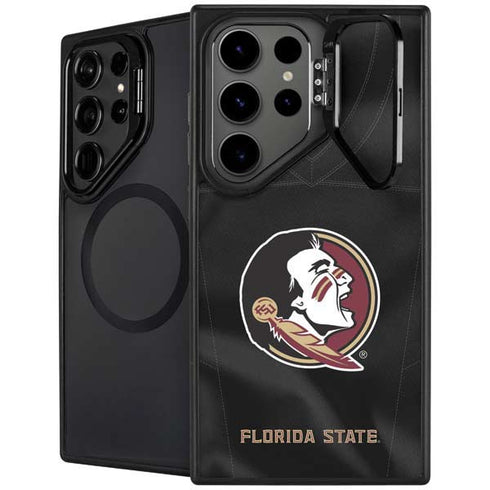 Florida State University Black Jersey Galaxy Cases